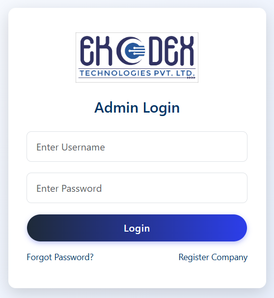 Admin Login