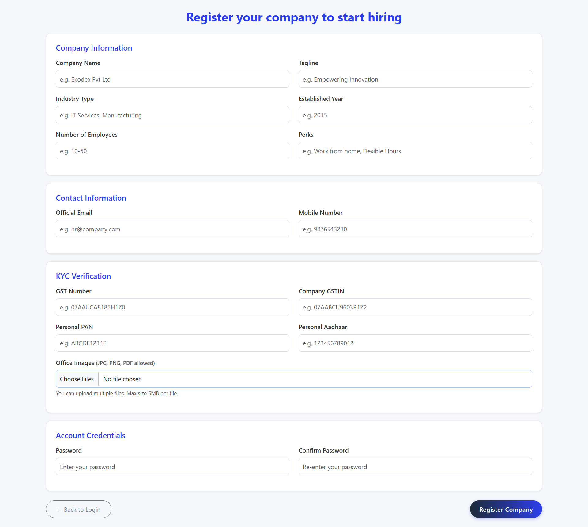 Company Registration